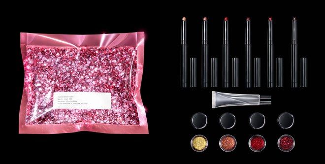 makeup school la mcgrath labs glitter lip Chic Studios